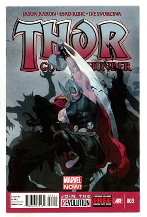 Thor: God of Thunder 3 VF+ (8.5) (2013)