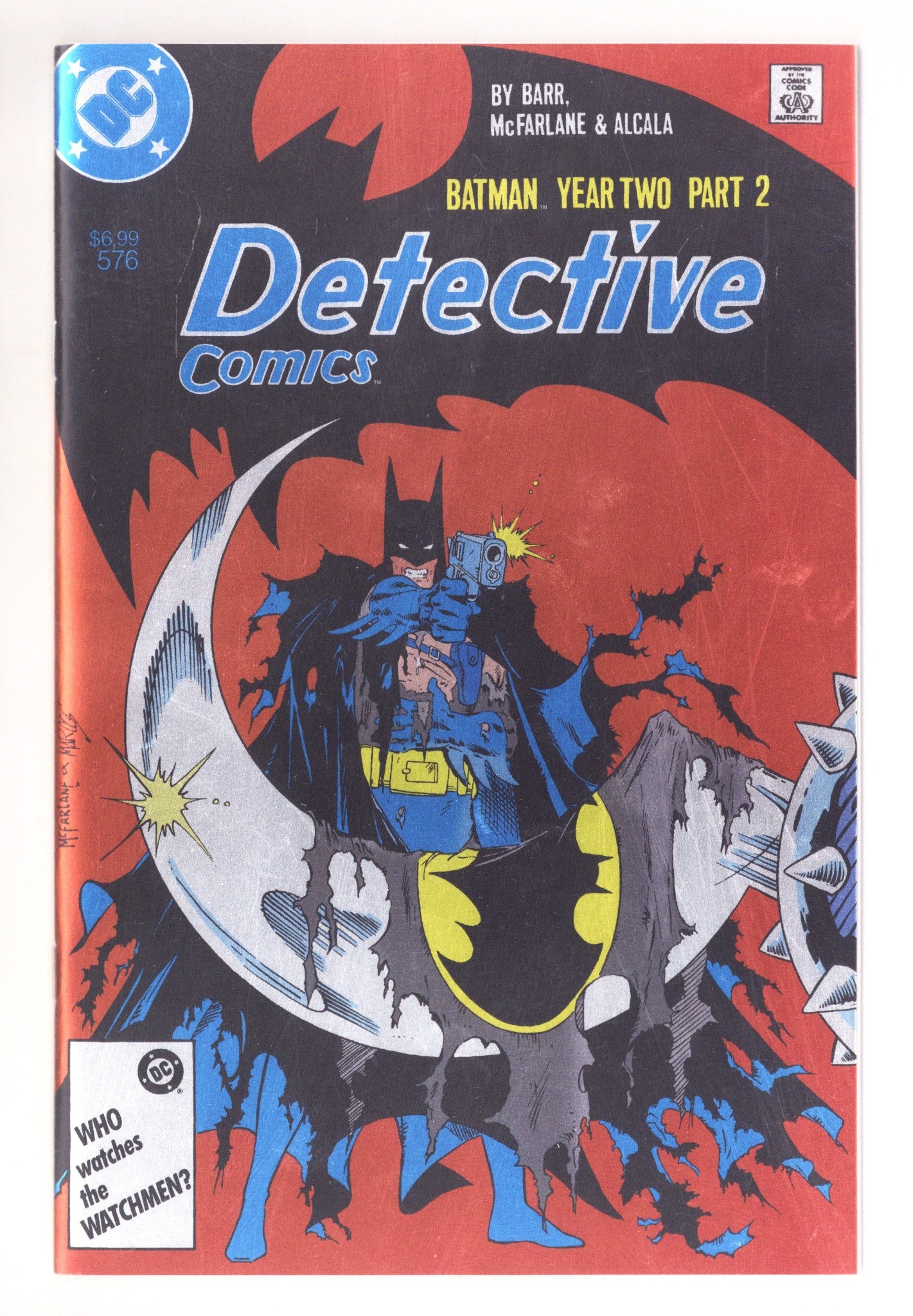 Detective Comics Vol 1 576 Mcfarlane Facsimile Foil Variant (2026)