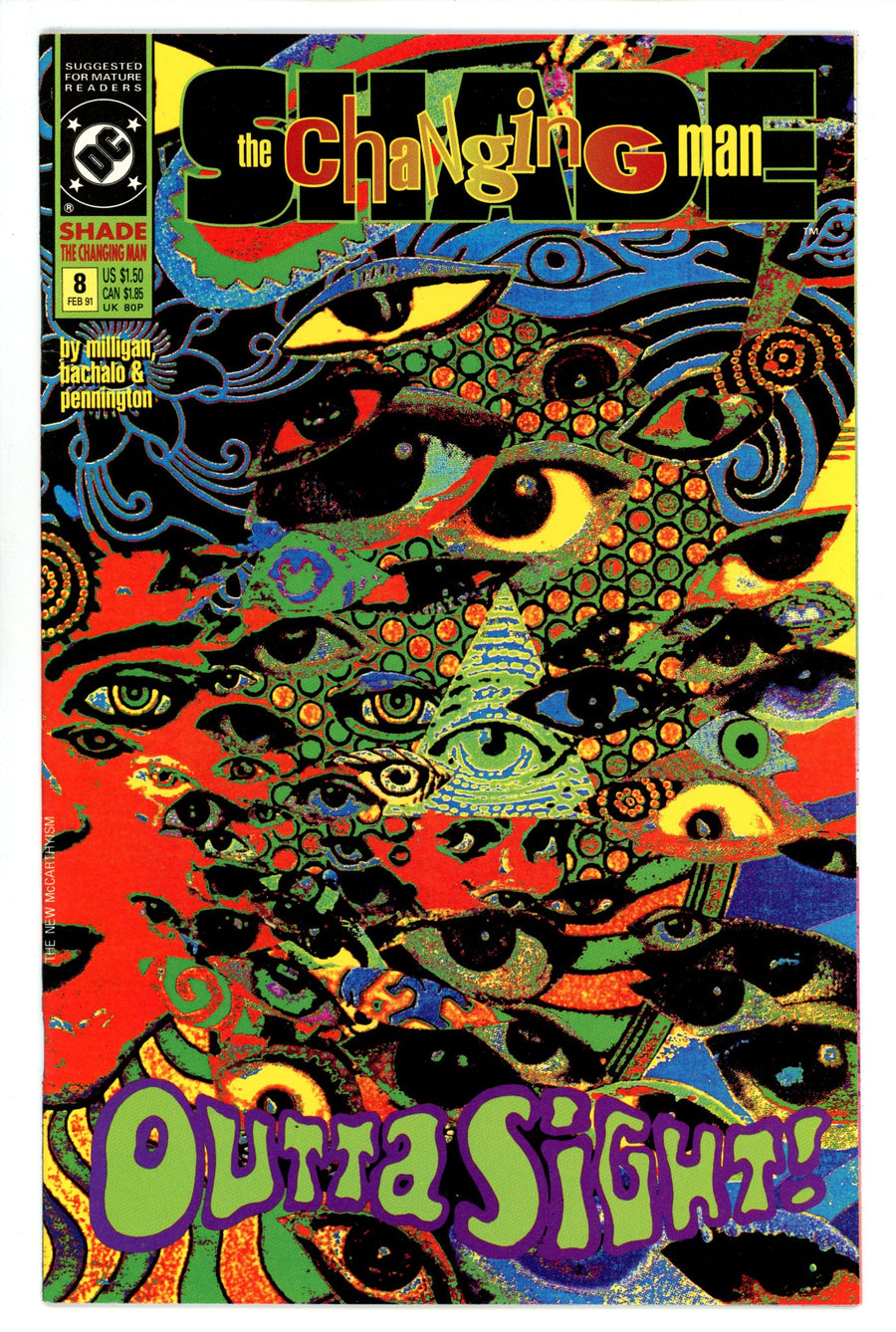Shade, the Changing Man Vol 2 8 High Grade (1991) 