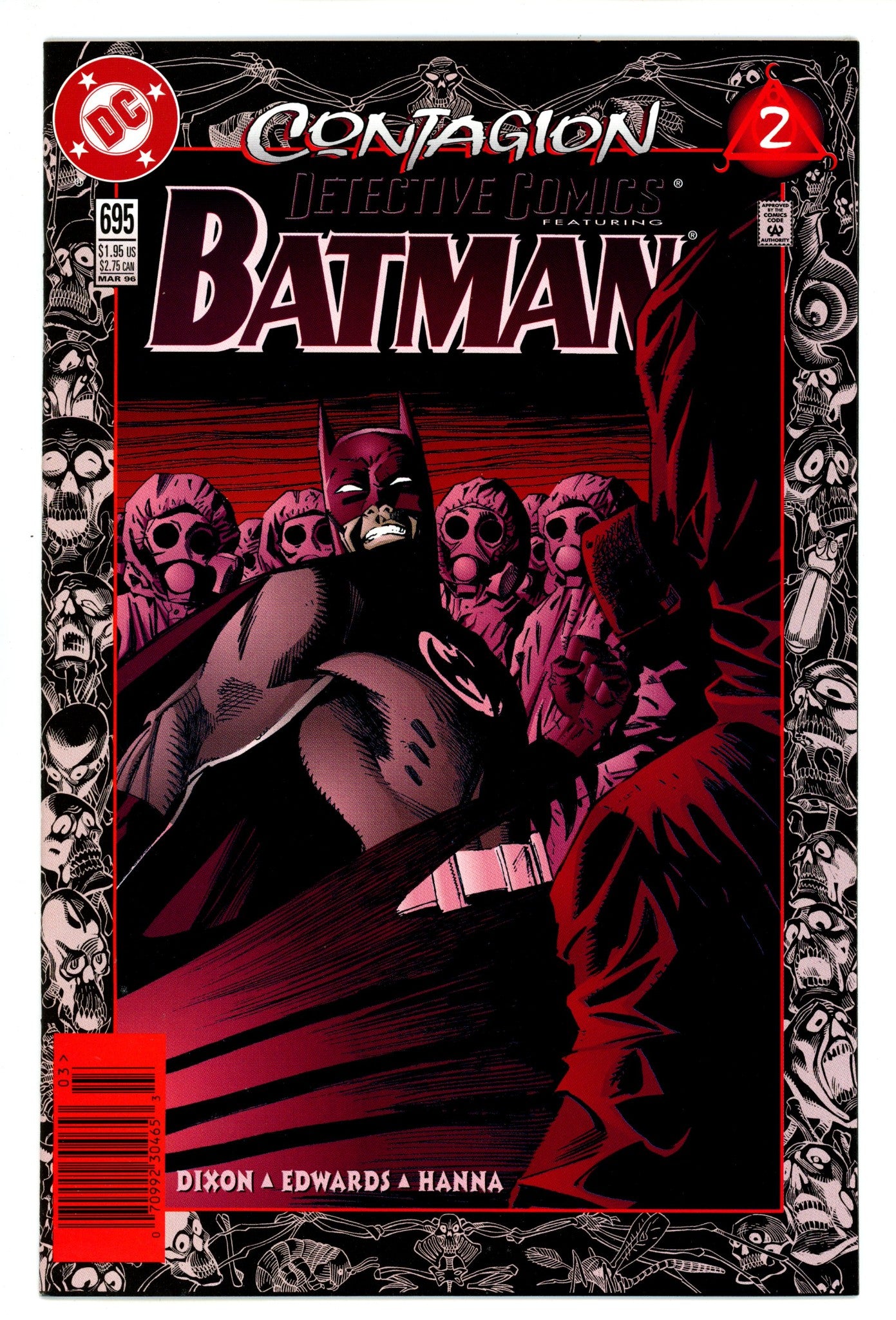 Detective Comics Vol 1 695 NM- (9.2) (1996) Newsstand 