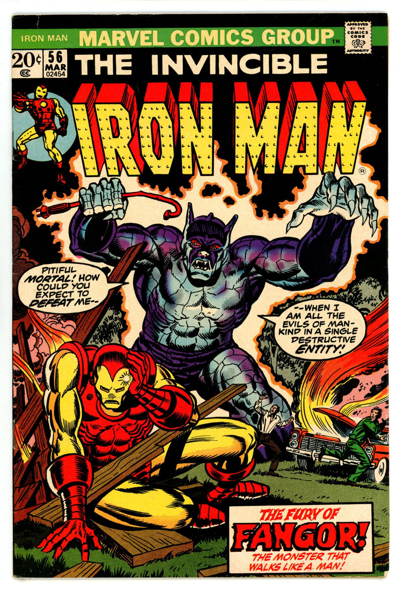 Iron Man Vol 1 56  VF- (7.5)   (1973)        