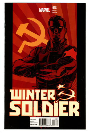 Winter Soldier Vol 1 18 VF/NM (9.0) (2013) Johnson Variant