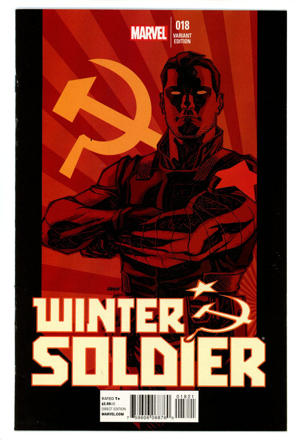 Winter Soldier Vol 1 18 VF/NM (9.0) (2013) Johnson Variant