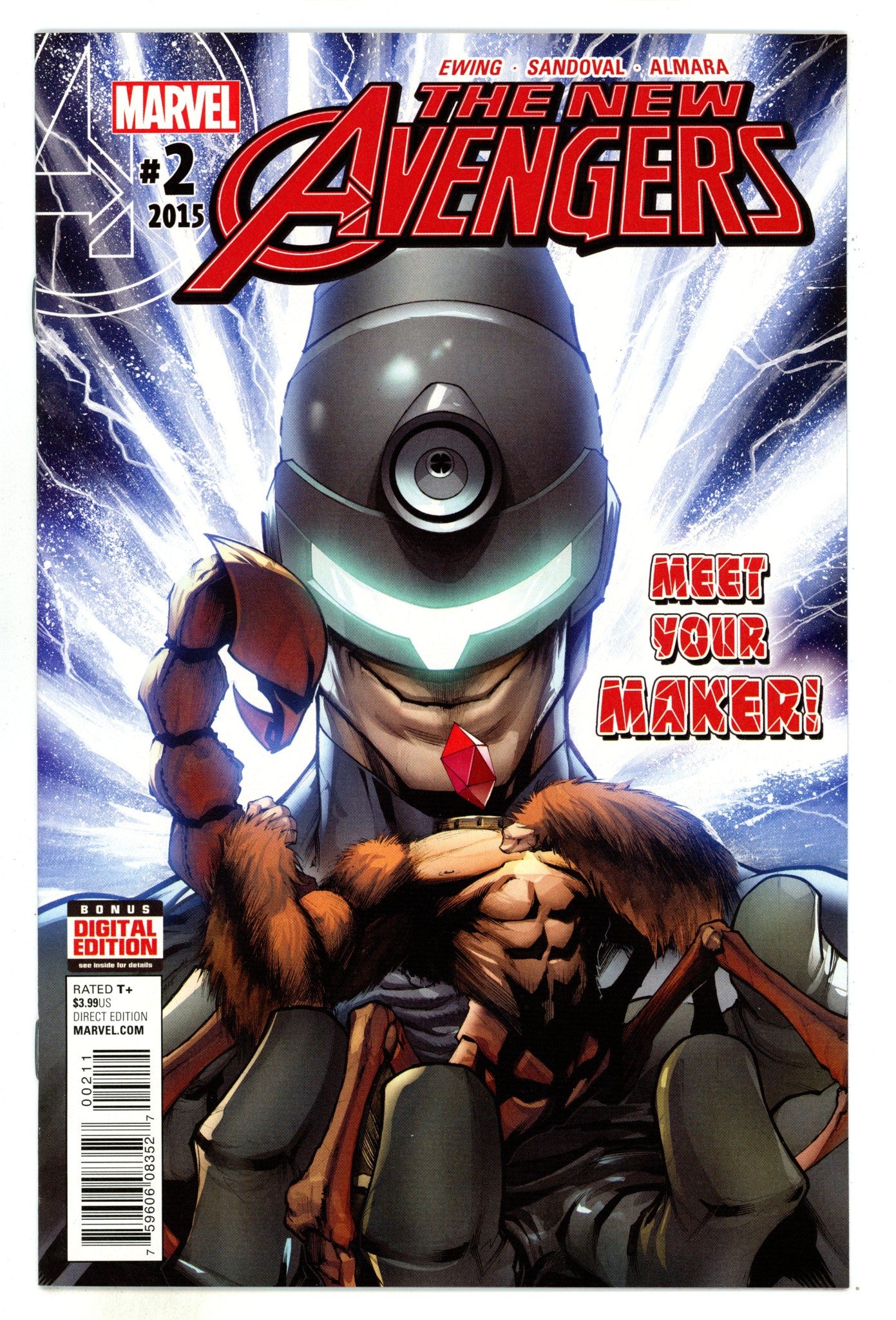 New Avengers Vol 4 3 High Grade (2016) 