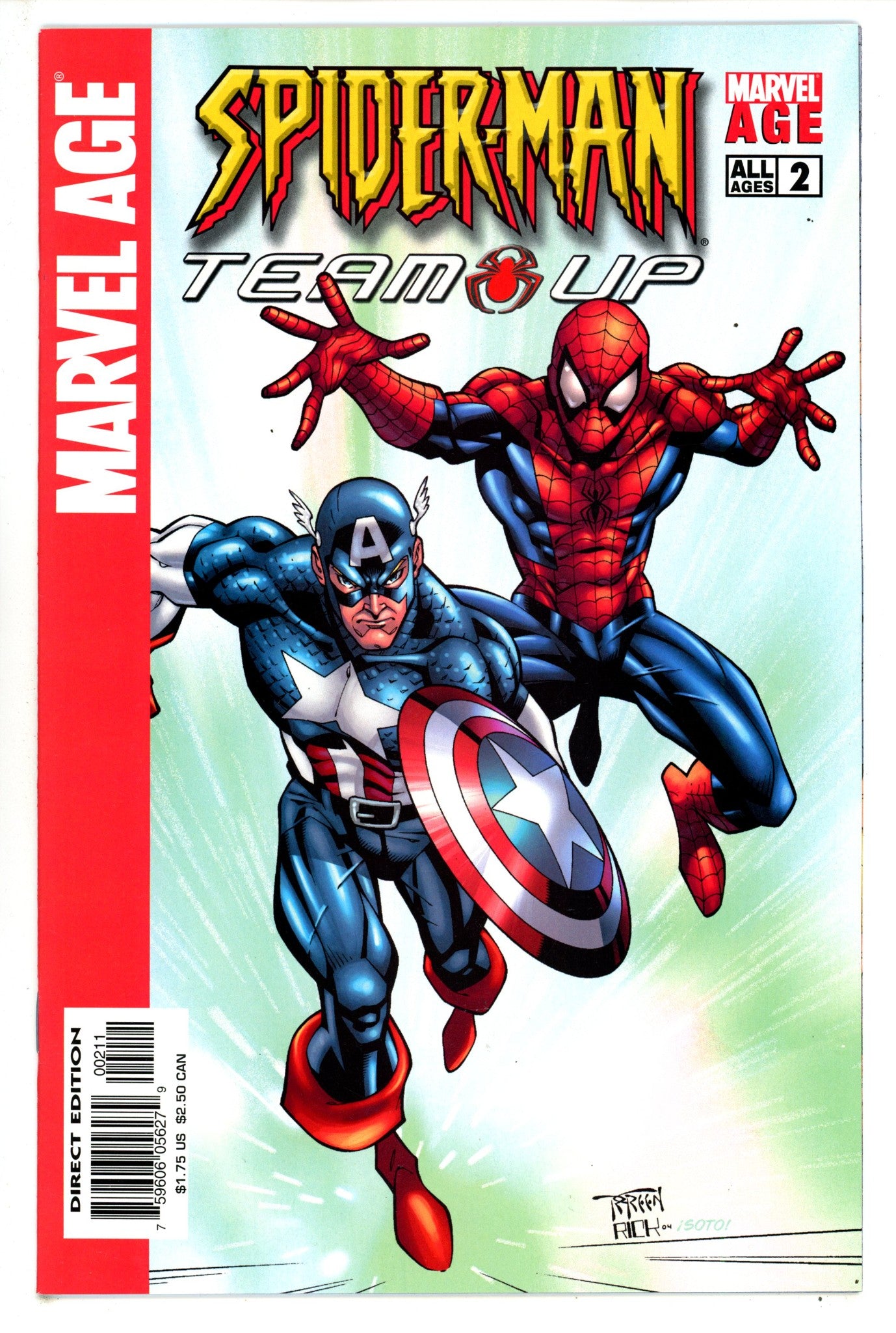 Marvel Age Spider-Man Team-Up 2 High Grade (2004) 