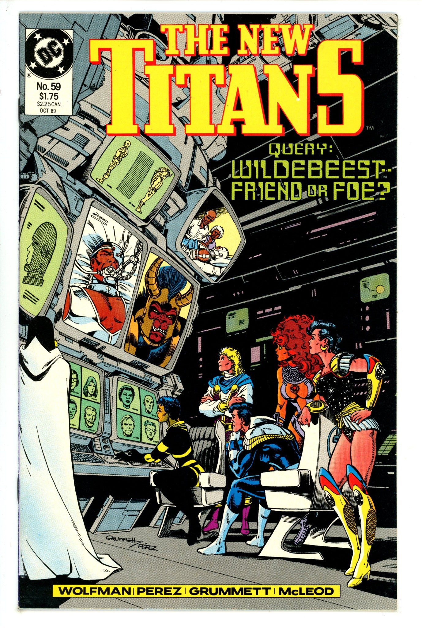 The New Titans 59 (1989)