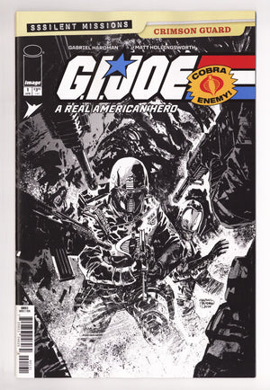 G.I. Joe A Real American Hero Sssilent Missions Crimson Guard 1 Hardman B&W Incentive NM- (2026)