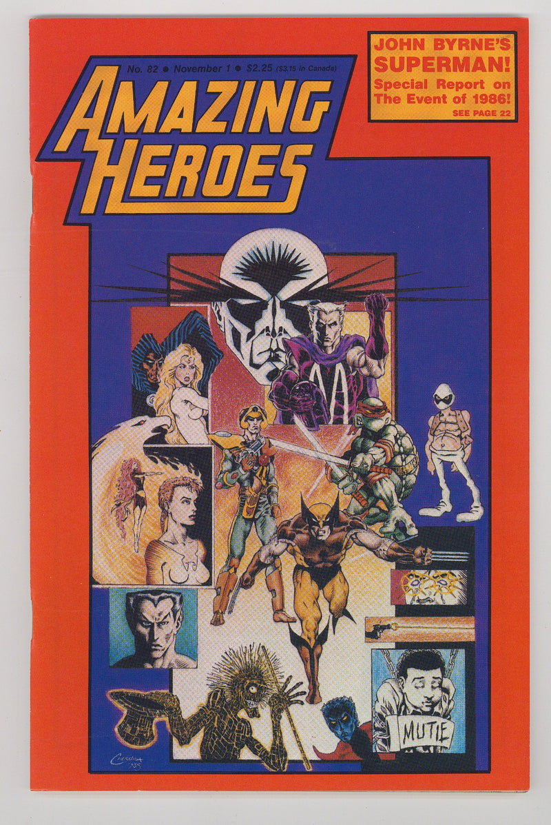 Amazing Heroes 82 VF/NM (9.0) (1985) 