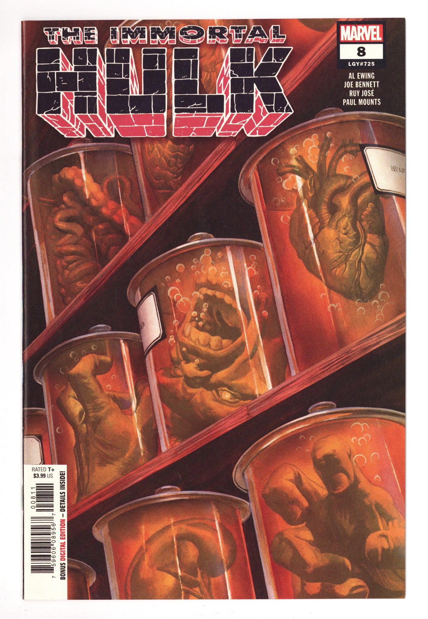Immortal Hulk 8 NM- (9.2) (2019) 