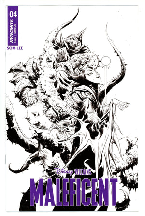 Disney Villains Maleficent 4 Lee B&W Incentive Variant (2023)