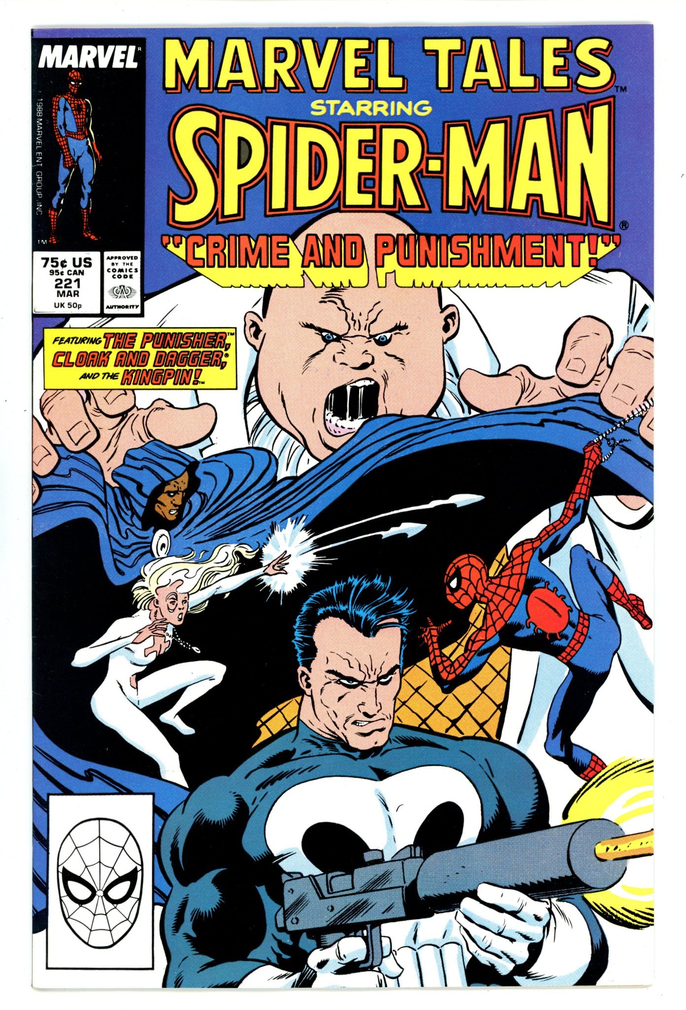 Marvel Tales Vol 2 221 High Grade (1989) 