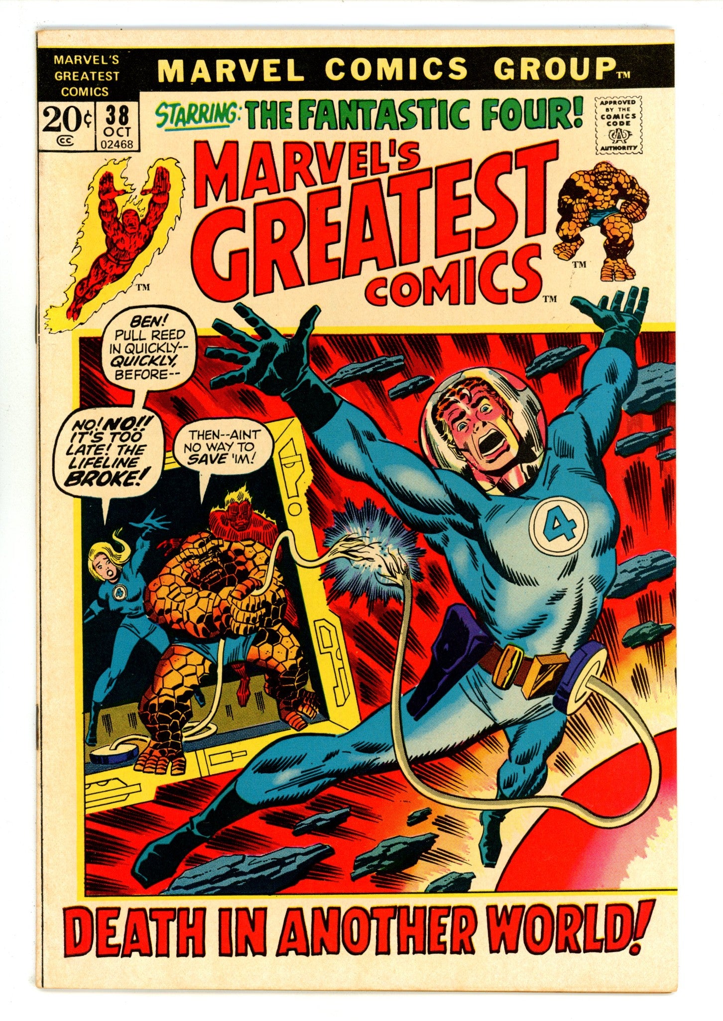 Marvel's Greatest Comics 38 VF- (7.5) (1972) 