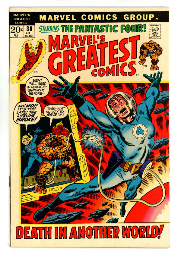 Marvel's Greatest Comics 38 VF- (7.5) (1972)