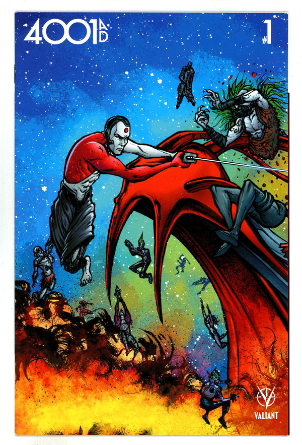 4001 A.D.: Bloodshot 1 Mid Grade (2016) Lee Incentive Variant