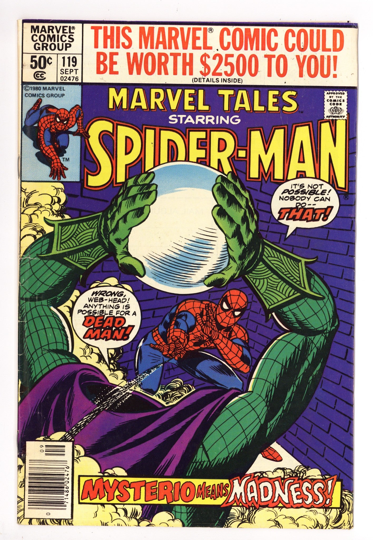 Marvel Tales Vol 2 119 Low Grade (1980) Newsstand 