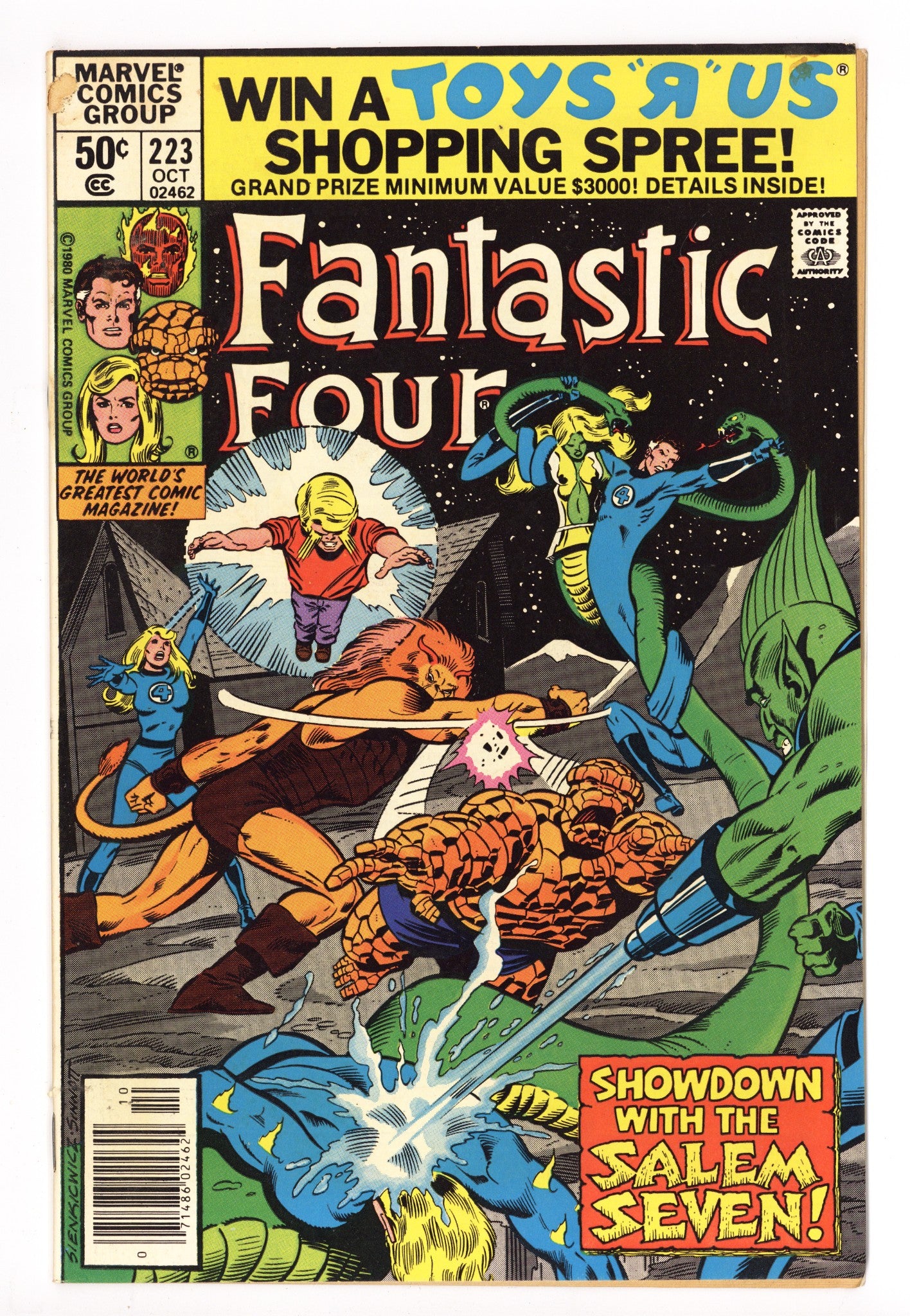 Fantastic Four Vol 1 223 Mid Grade (1980) Newsstand 