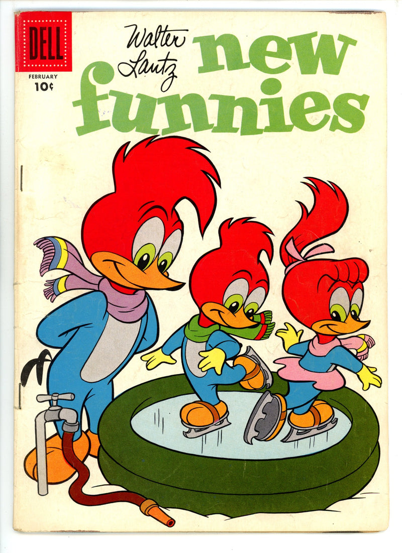 Walter Lantz New Funnies 252 VG+ (4.5) (1958) 