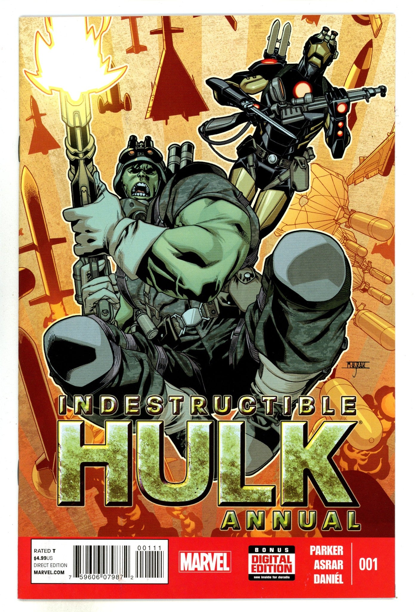 Indestructible Hulk Annual 1 High Grade (2014) 