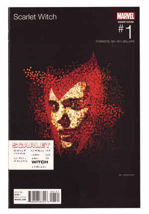 Scarlet Witch Vol 2 1 VF/NM (9.0) (2016) Sienkiewicz Hip-Hop Variant