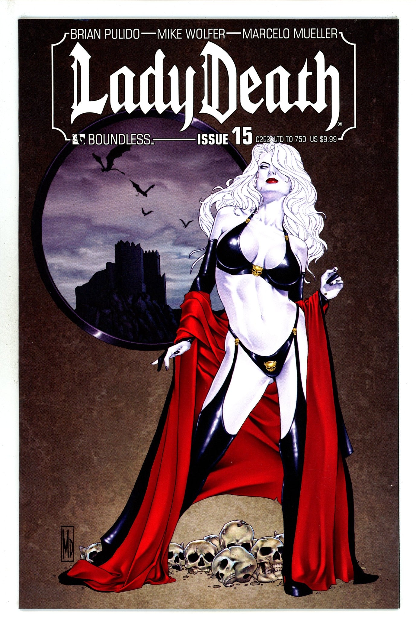 Lady Death Vol 3 15 Dipascale Variant NM (2012)