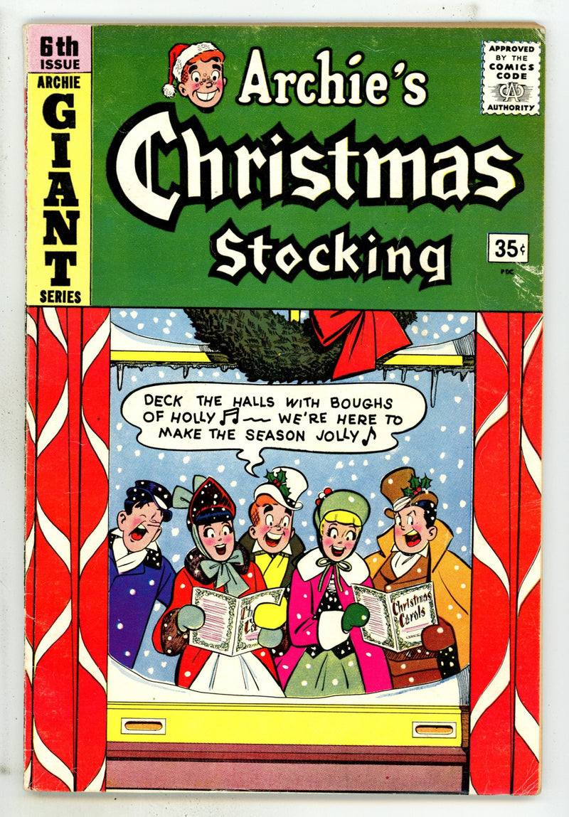 Archie Giant Series Magazine 6 VG/FN (5.0) 35c Variant (1959) 