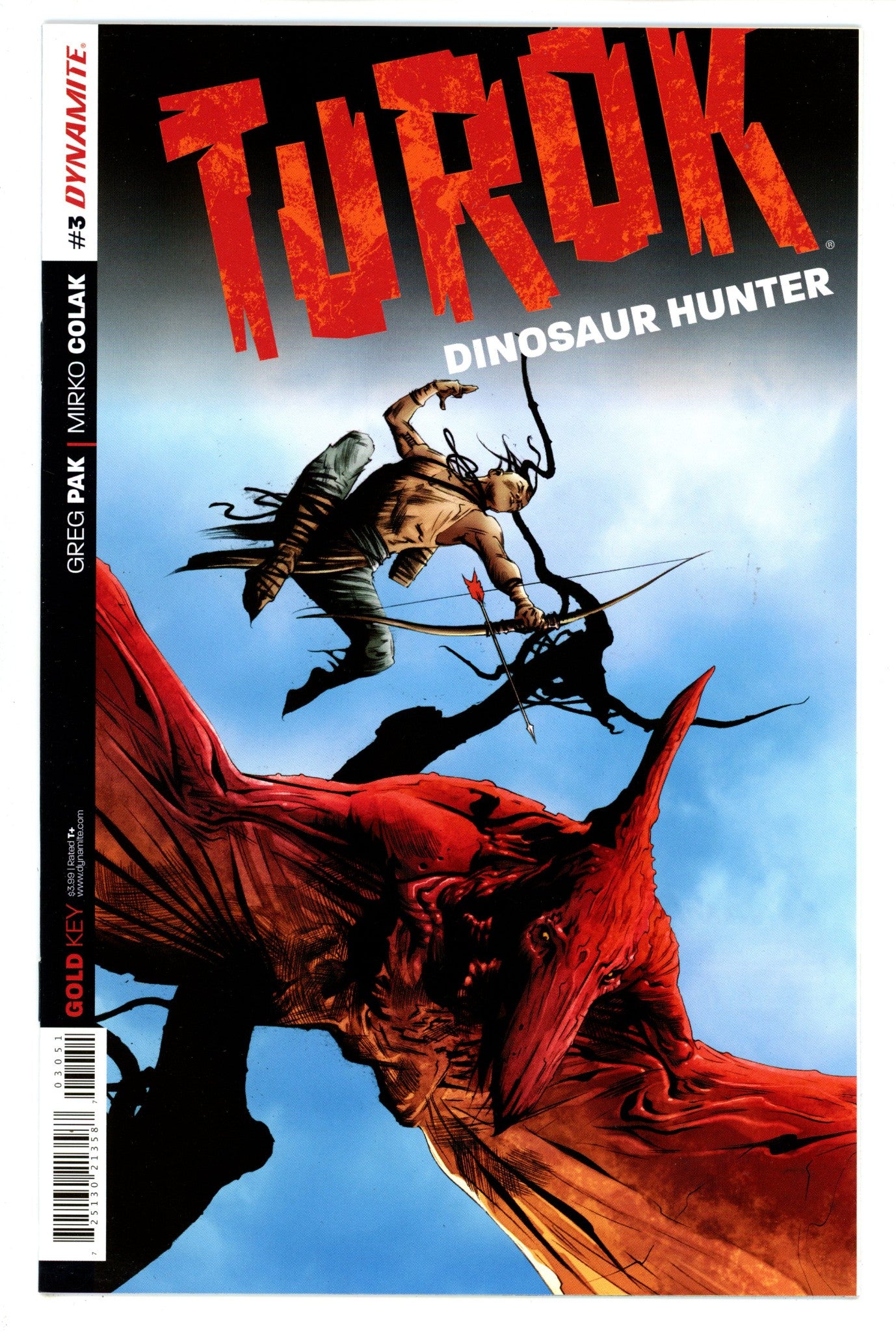 Turok: Dinosaur Hunter Vol 2 3 High Grade (2014) Lee Variant 
