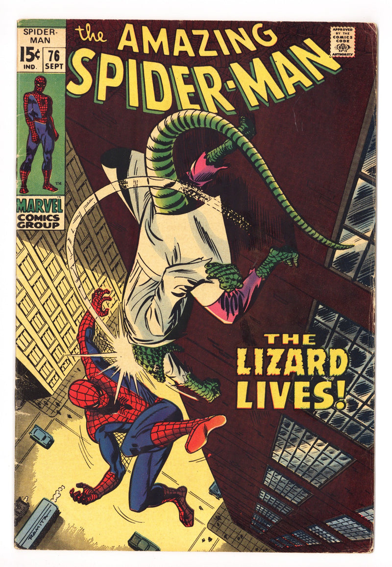 The Amazing Spider-Man Vol 1 76 VG+ (4.5) (1969) 