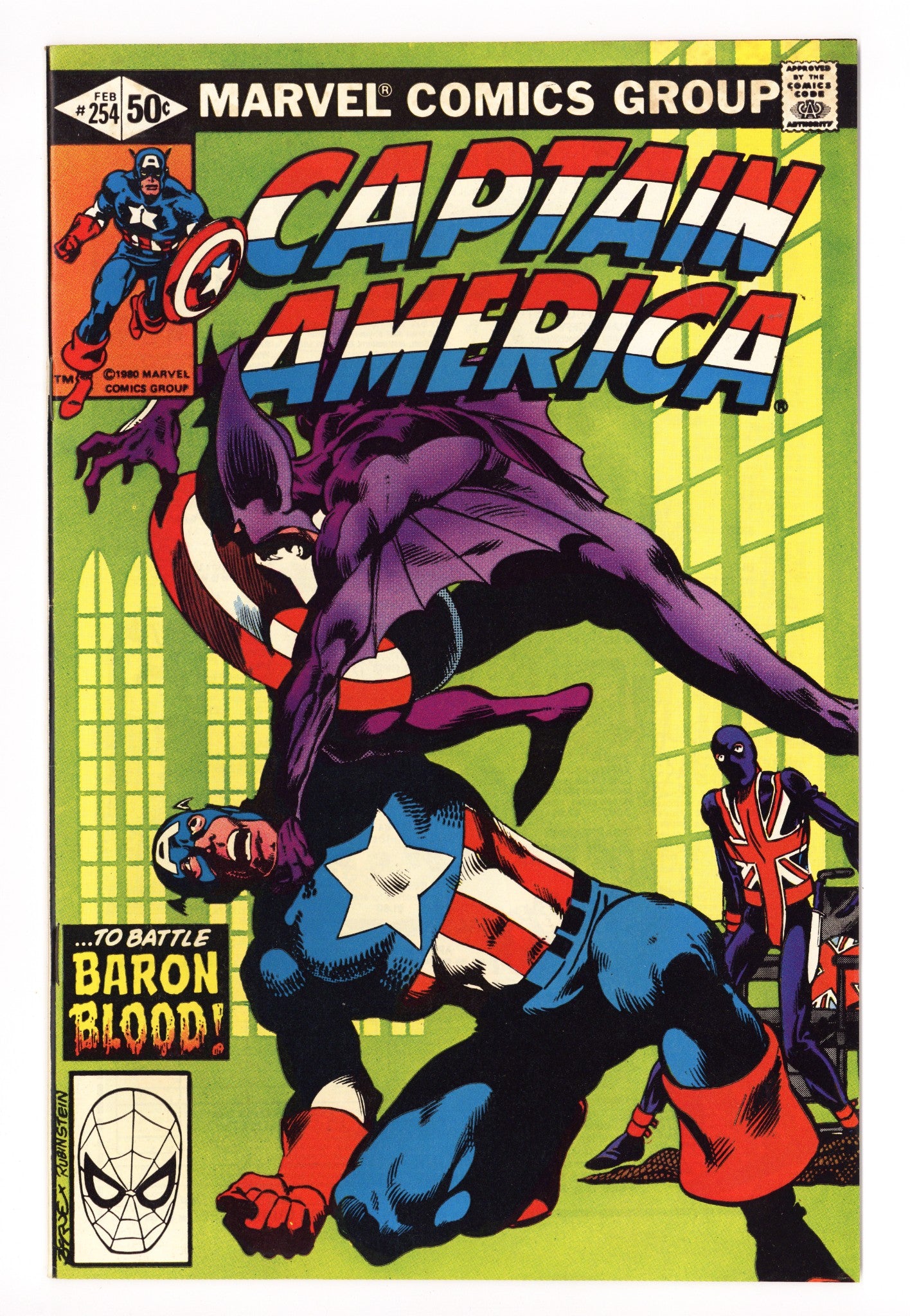 Captain America Vol 1 254 Mid Grade (1981) 