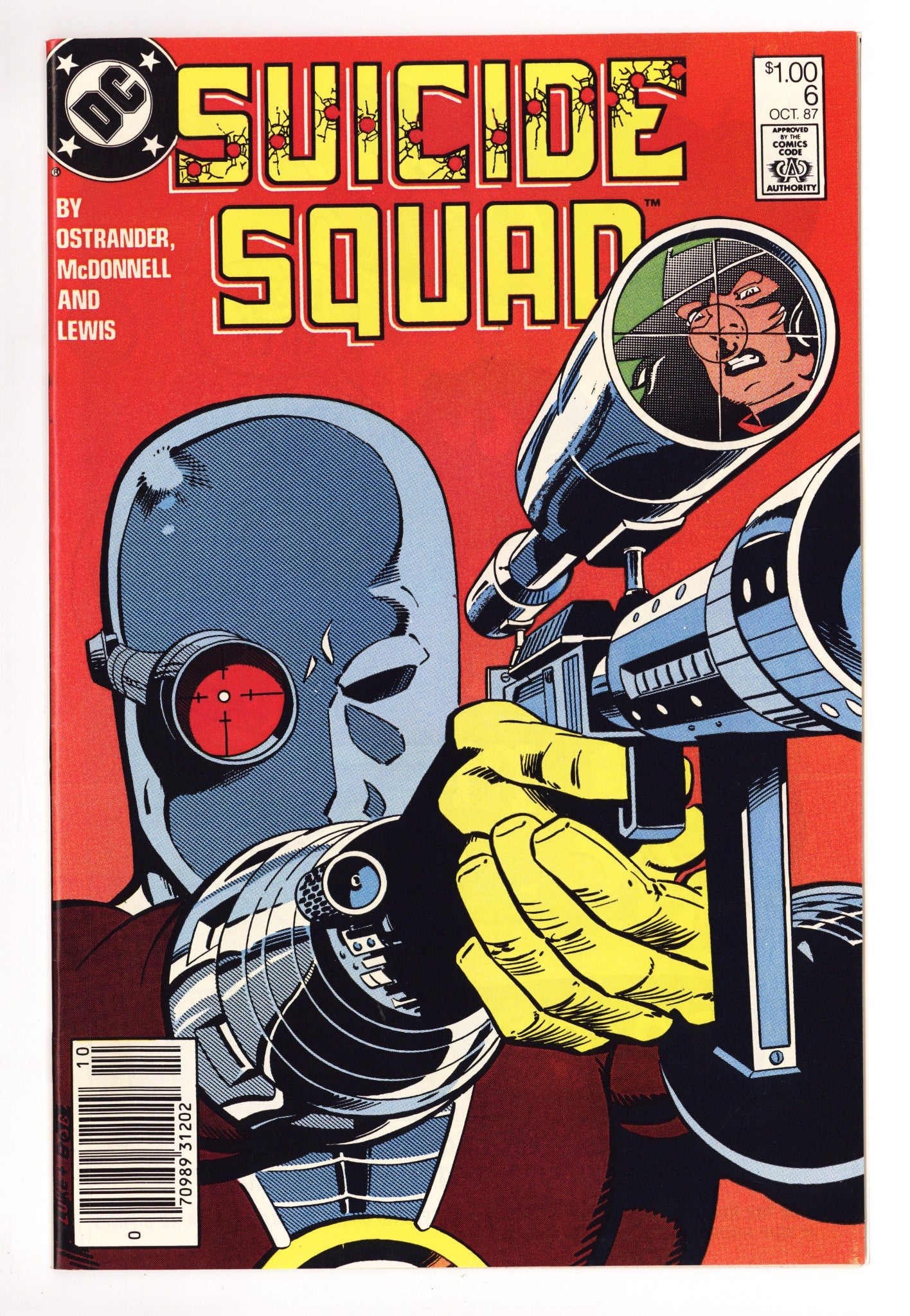 Suicide Squad Vol 1 6 VF/NM (9.0) (1987) Canadian Price Variant 