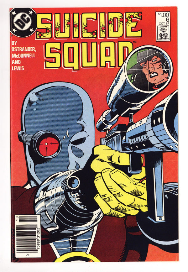 Suicide Squad Vol 1 6 VF/NM (9.0) (1987) Canadian Price Variant