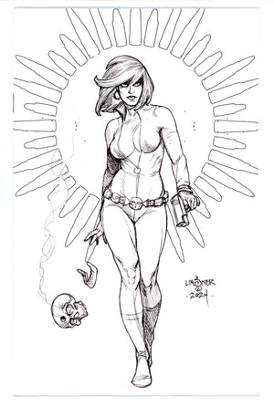 Jennifer Blood Battle Diary 5 Linsner Line Art Virgin Incentive Variant (2024)
