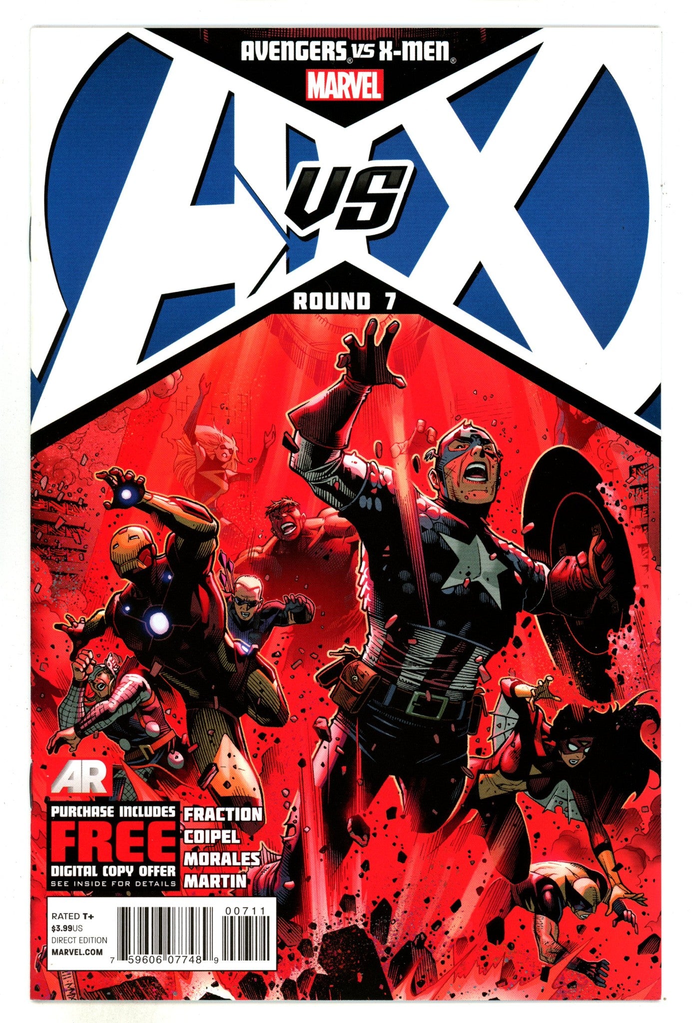 Avengers vs. X-Men 7 High Grade (2012) 