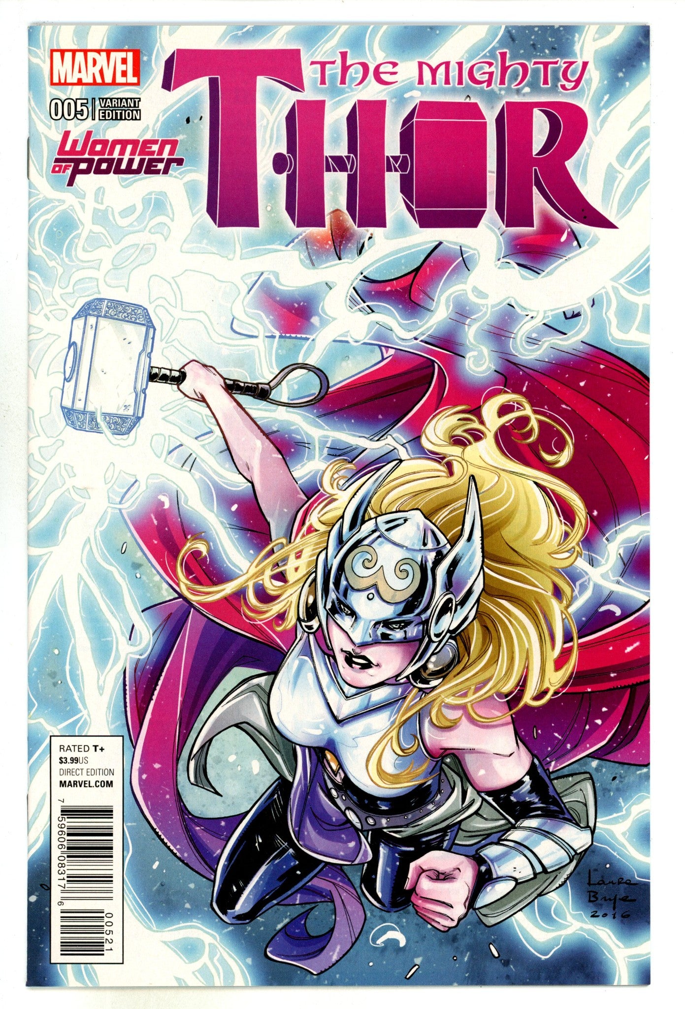 Mighty Thor Vol 2 5 High Grade (2016) Braga Variant 
