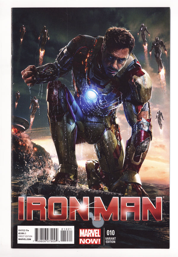 Iron Man Vol 5 10 VF+ (8.5) (2013) Movie Photo Incentive Variant