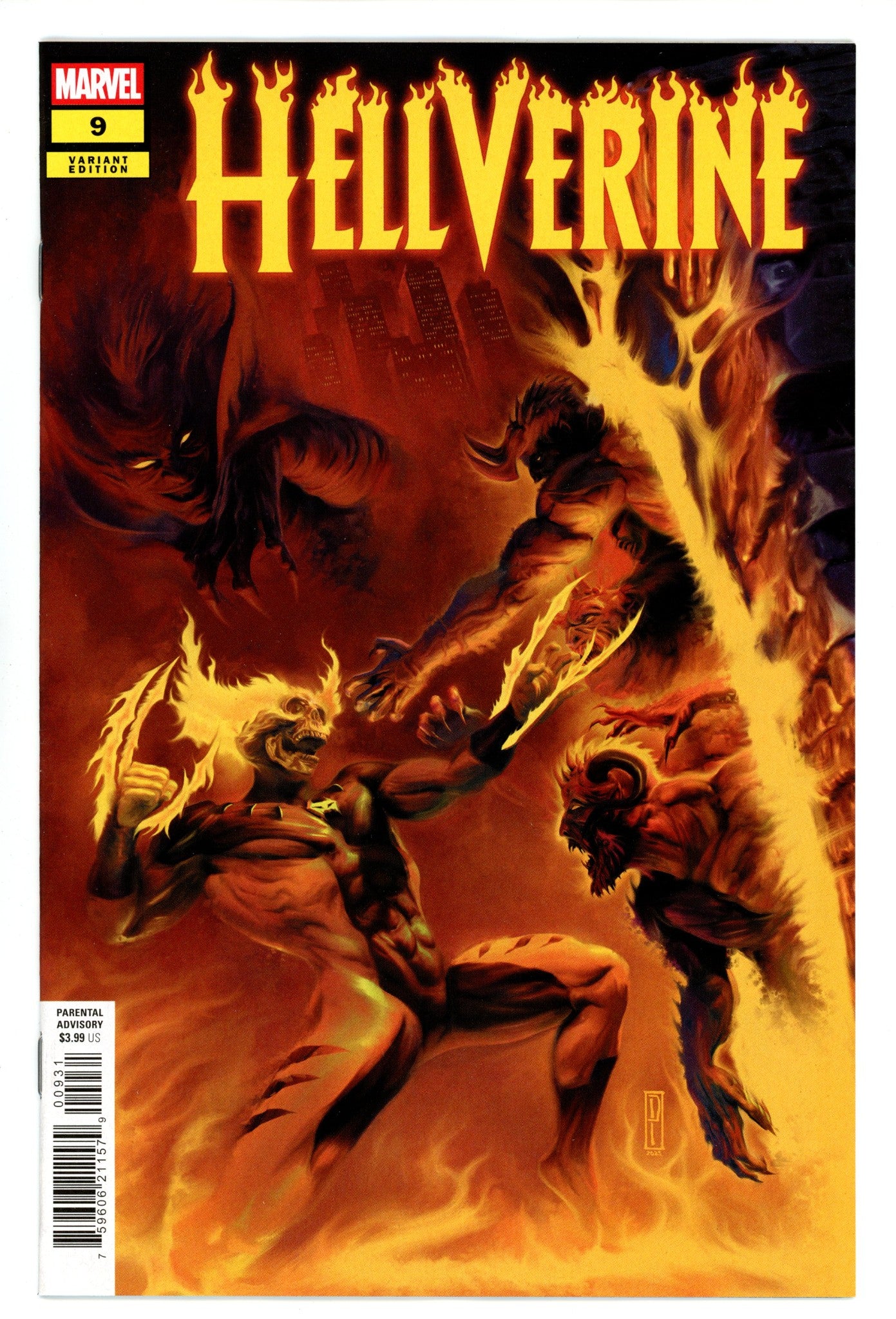 Hellverine Vol 2 9 Peterson Variant (2025)