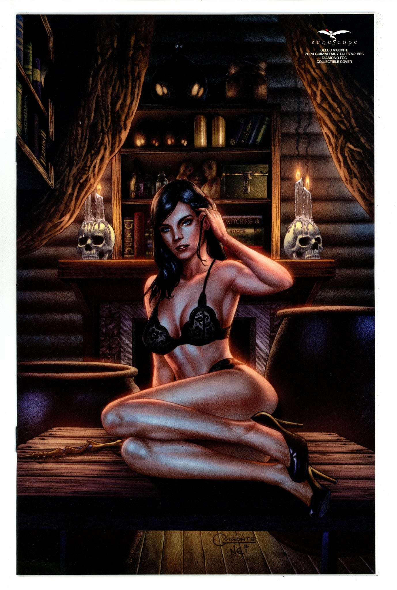 Grimm Fairy Tales Vol 2 86 Vigonte Risque Incentive Variant NM- (2024)