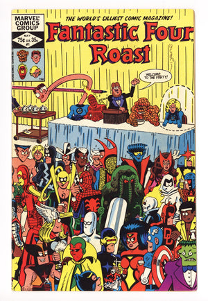 Fantastic Four Roast 1 Low Grade (1982) Signed x1 Cover Terry Austin 