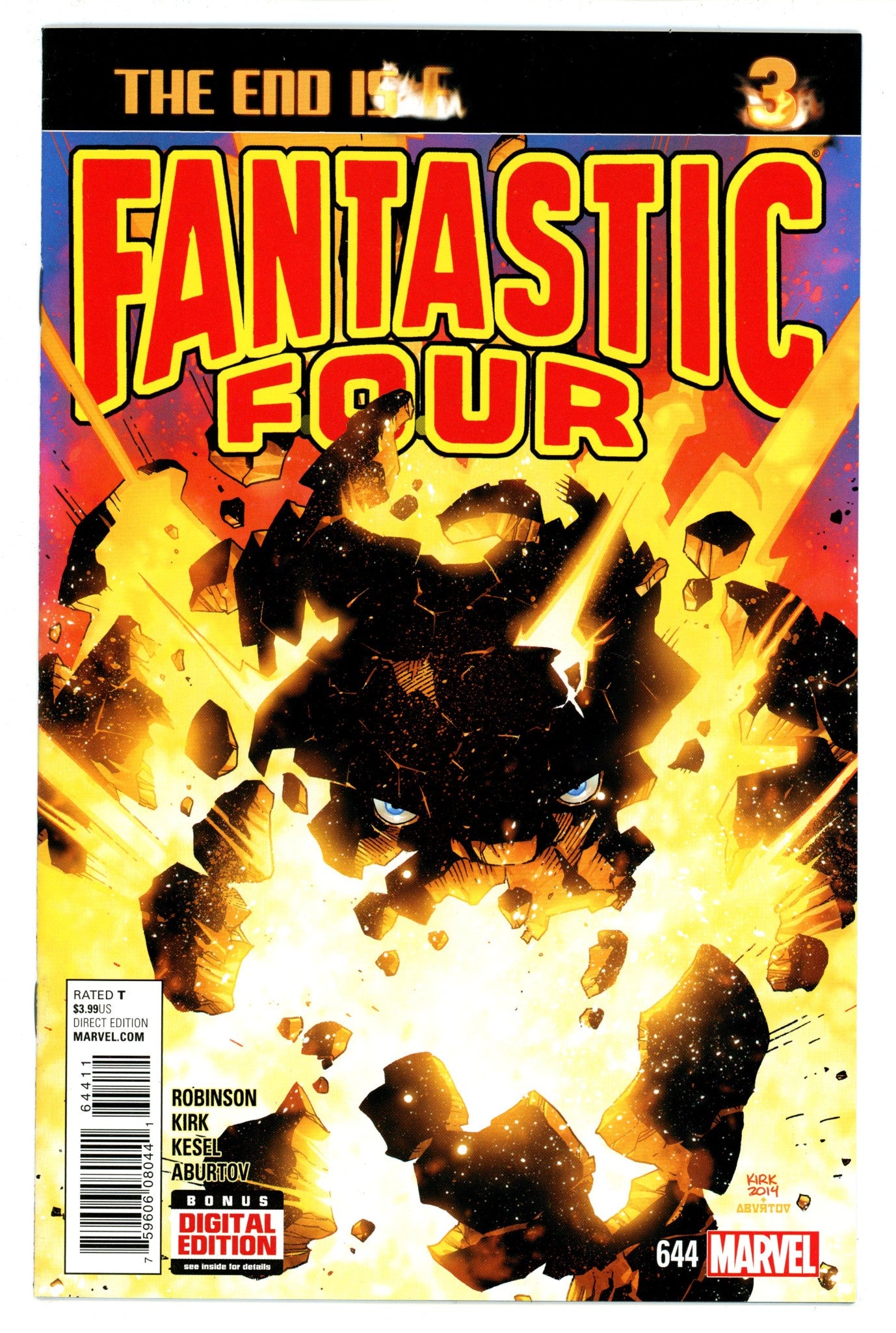 Fantastic Four Vol 5 644 High Grade (2015) 