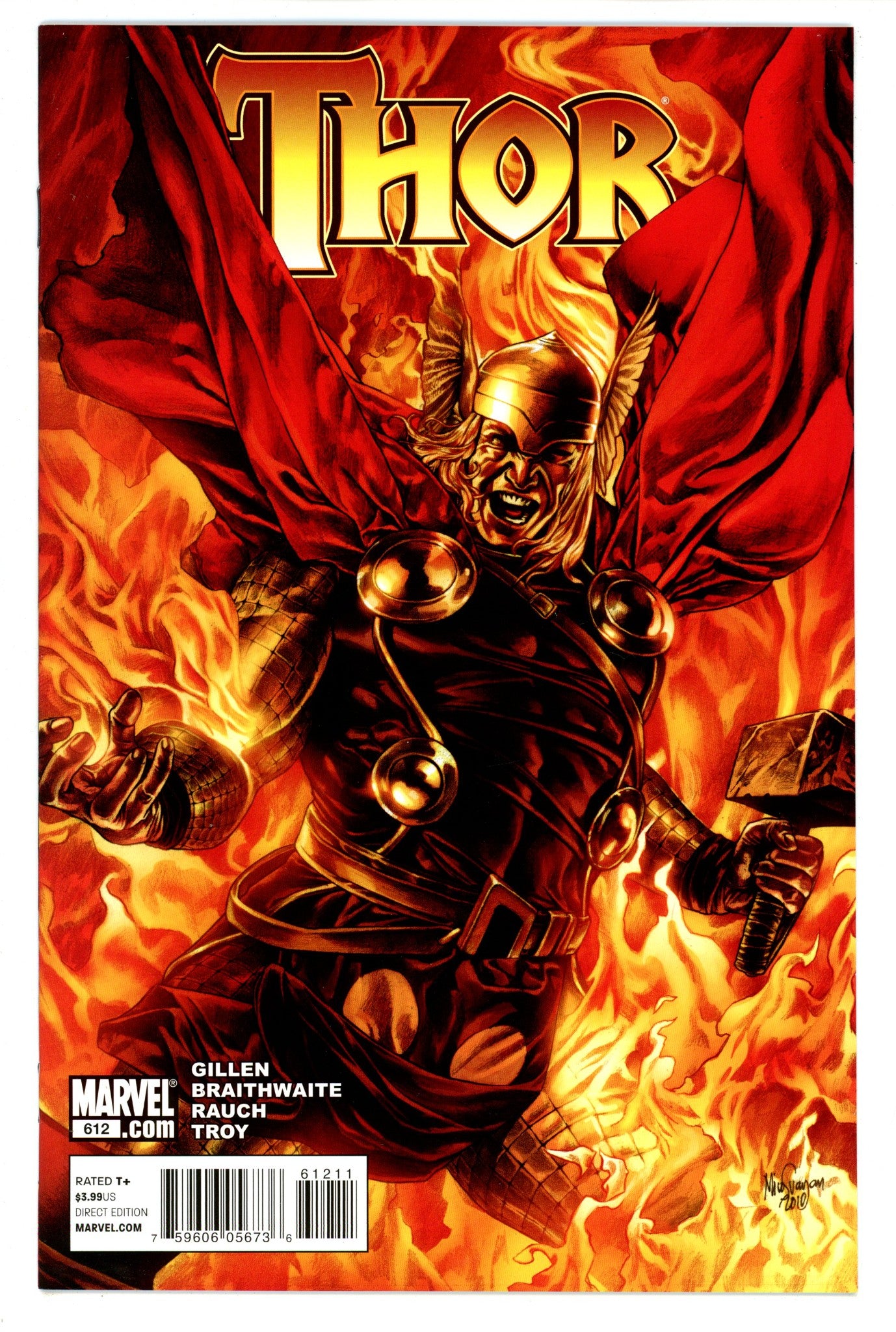 Thor Vol 3 612 High Grade (2010) 