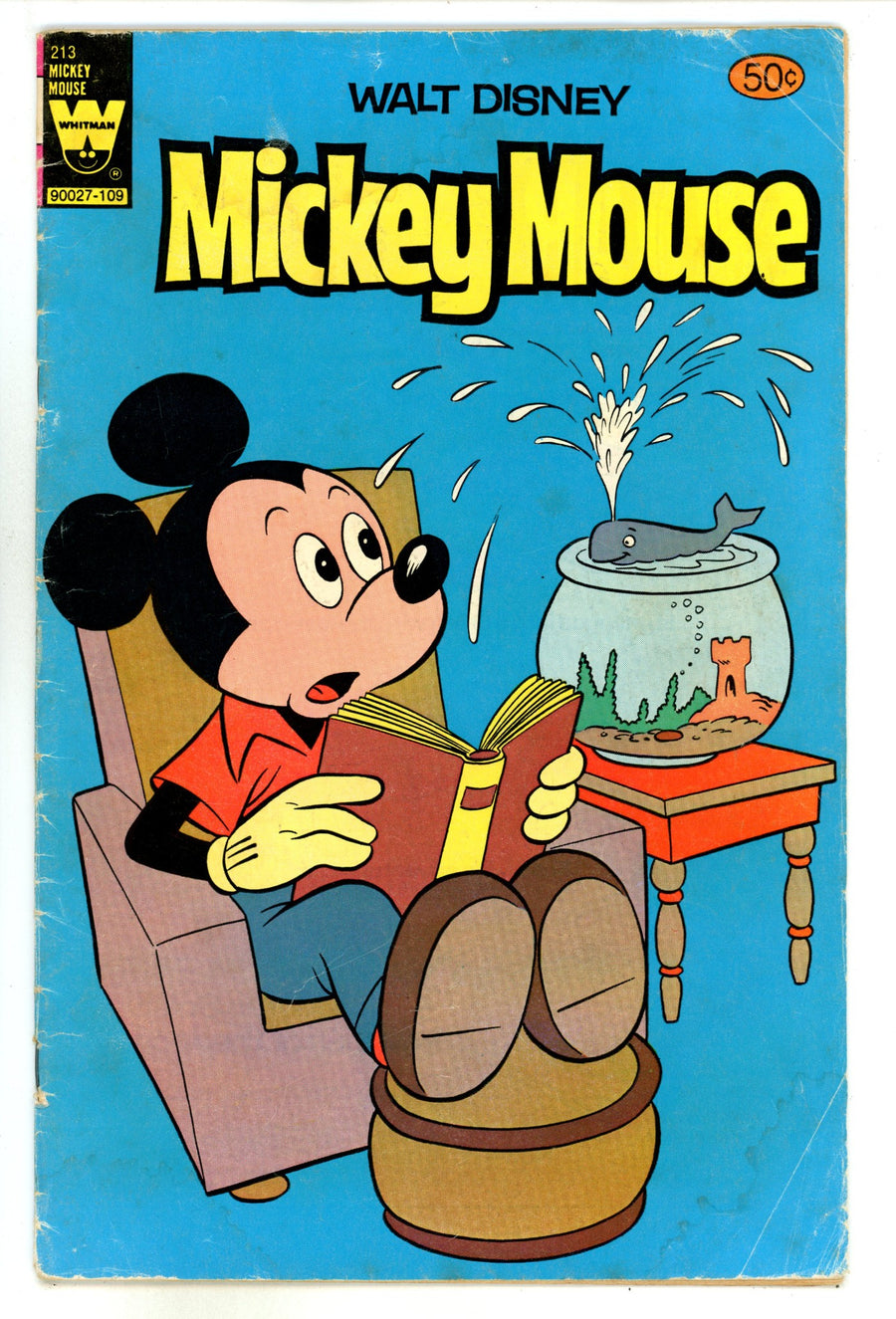 Mickey Mouse 213 Very Low Grade (1981) Whitman Variant 