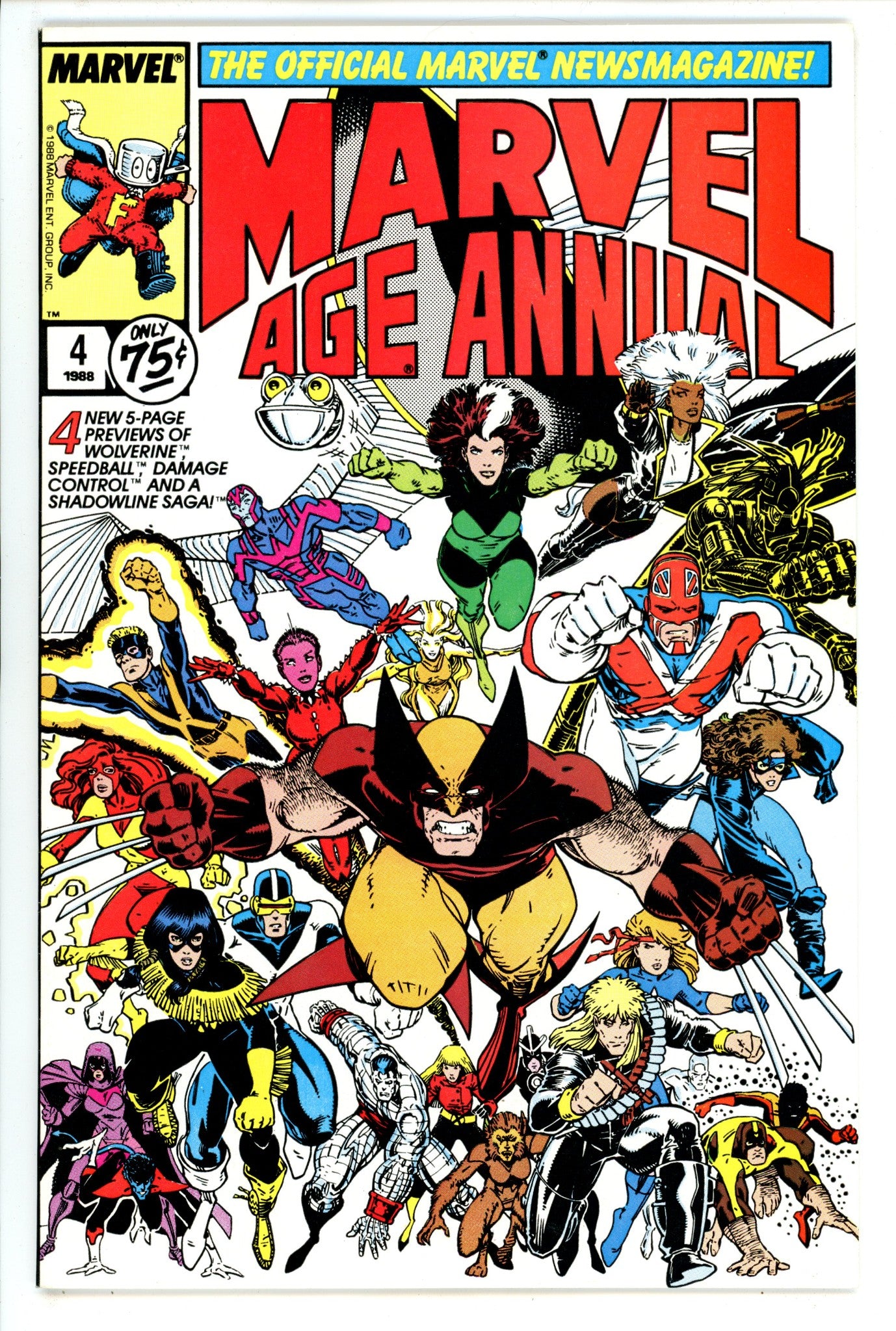 Marvel Age Annual 4 VF (8.0) (1988) 