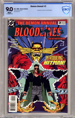 Demon Annual Vol 3 2 CBCS 9.0 (VF/NM) (1993)