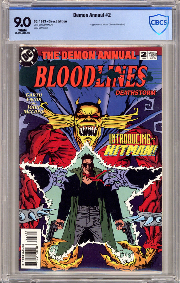 Demon Annual Vol 3 2 CBCS 9.0 (VF/NM) (1993)
