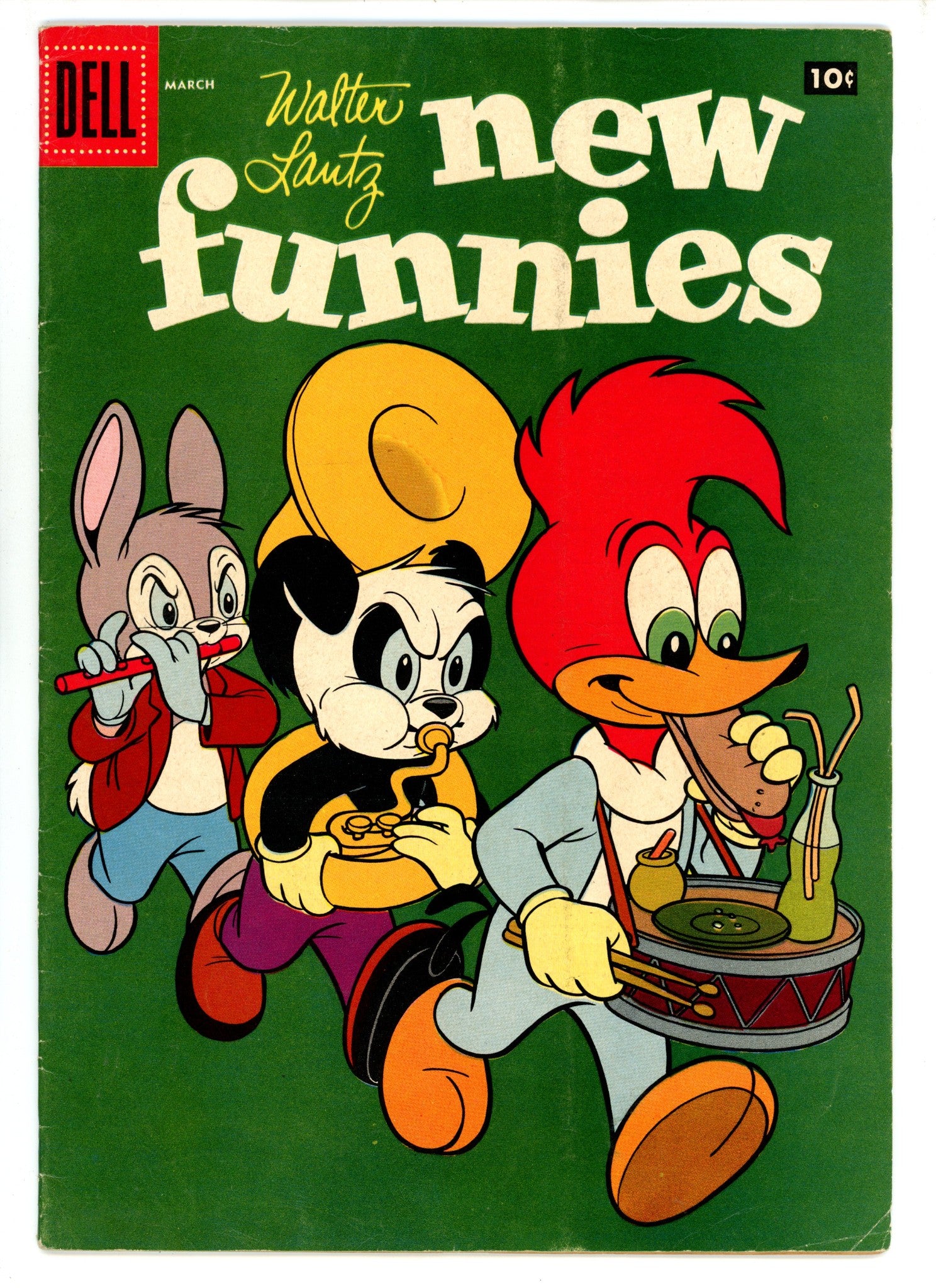 Walter Lantz New Funnies 253 VG/FN (5.0) (1958) 