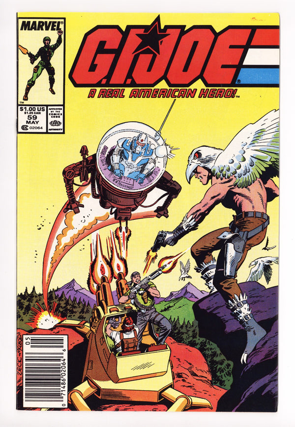 G.I. Joe, A Real American Hero 59 Mid Grade (1987) Newsstand