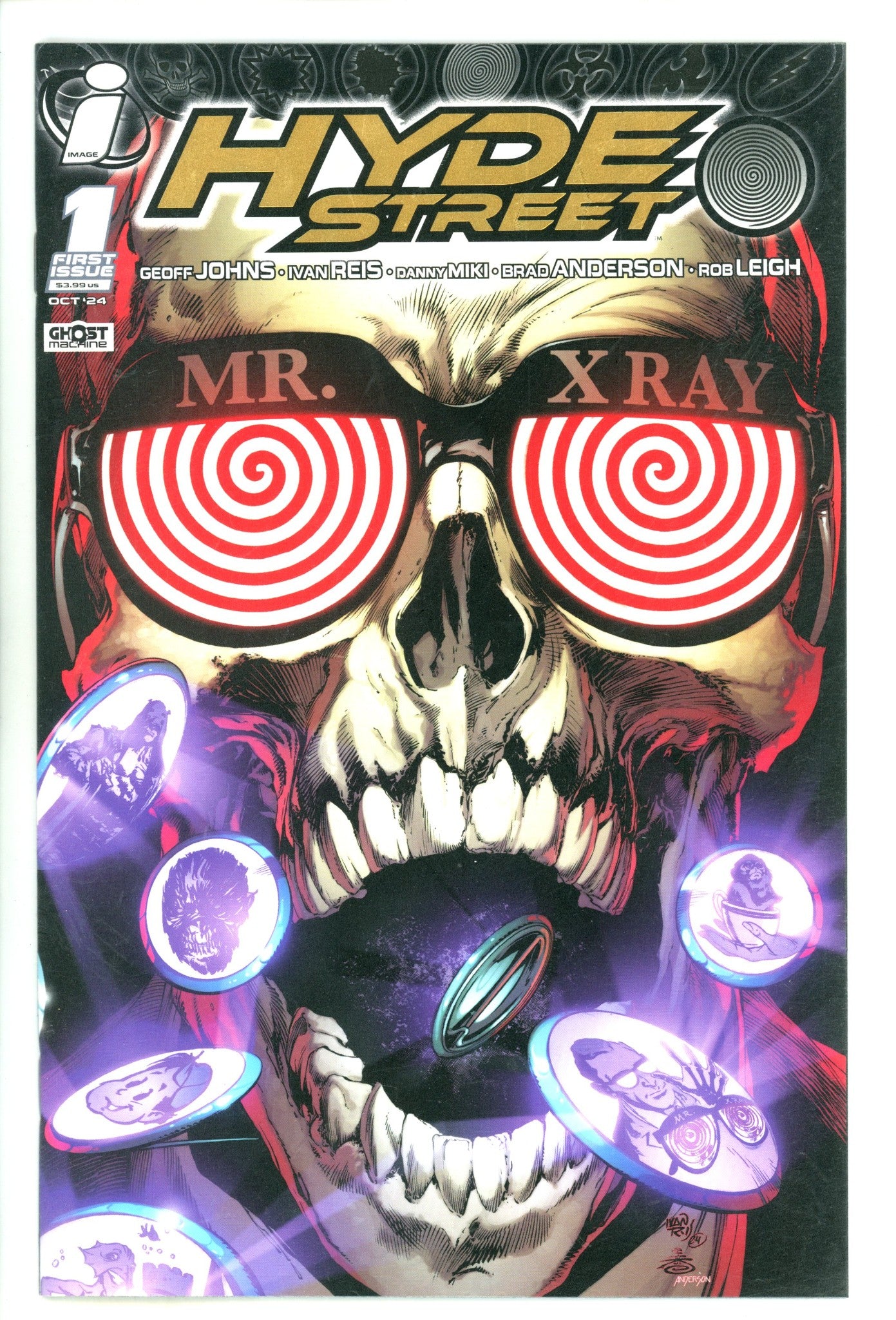 Hyde Street 1 NM (9.4) (2024) Reis Gold Foil One Per Store Variant 