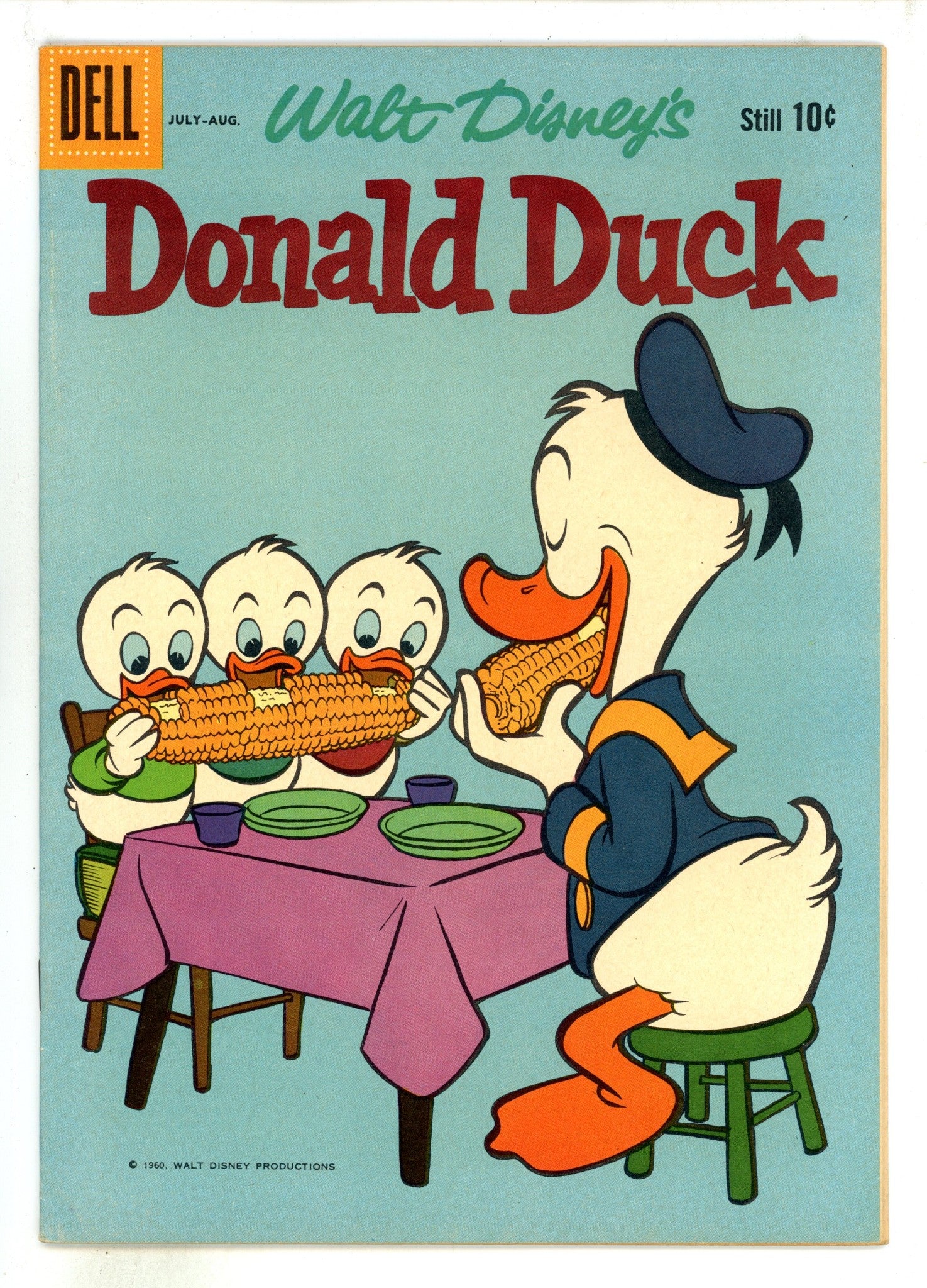 Walt Disney's Donald Duck 72 VF- (7.5) (1960) 