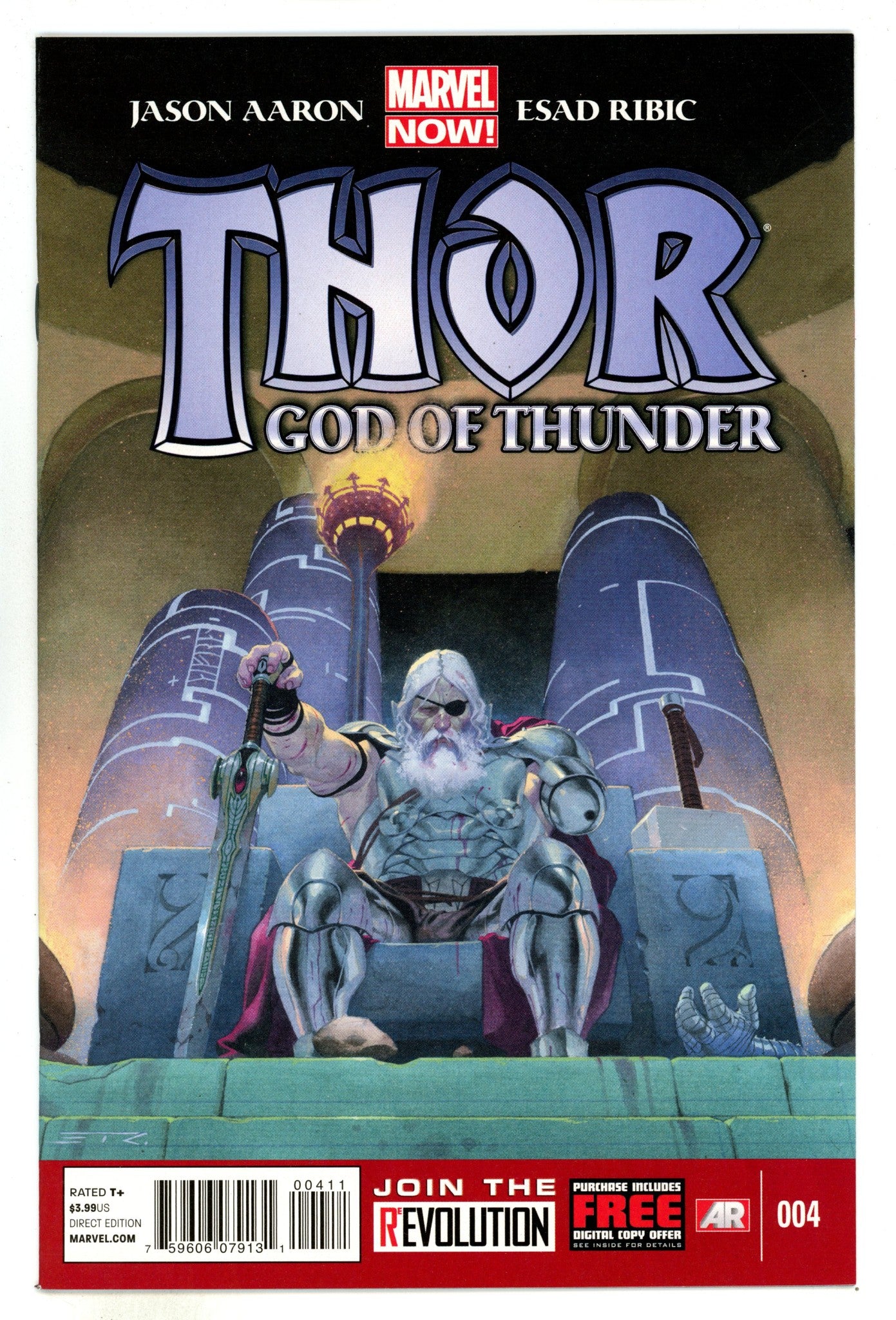 Thor: God of Thunder 4 NM- (9.2) (2013) 