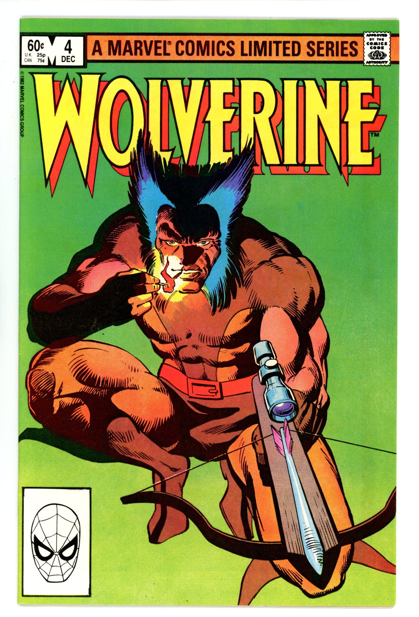 Wolverine Vol 1 4 VF+ (8.5) (1982) 