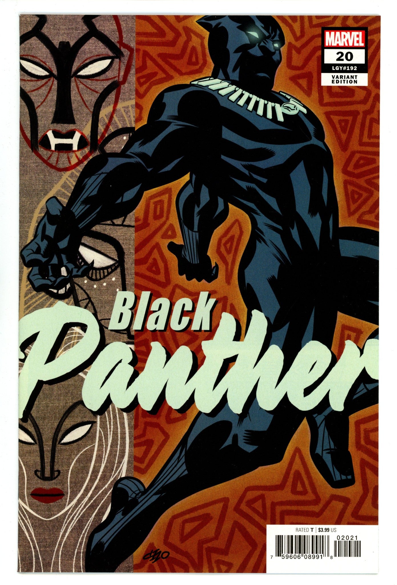 Black Panther Vol 7 20 High Grade (2020) Cho Variant 